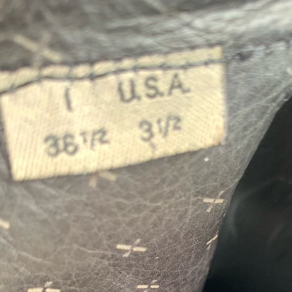 FIORENTINI + BAKER Black Leather Sneaker Shoe, Size 36.5, Excellent Condition - Picture 11 of 14